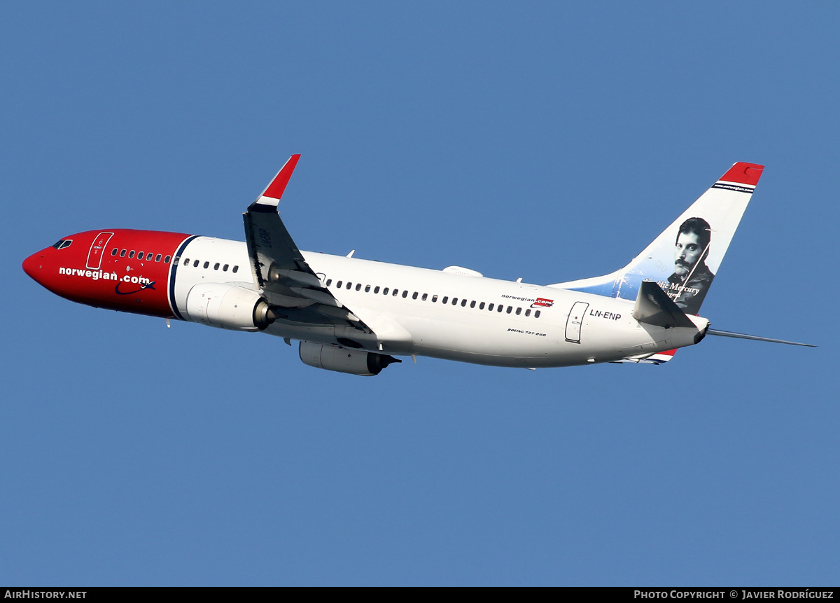 Aircraft Photo of LN-ENP | Boeing 737-800 | Norwegian | AirHistory.net #511062