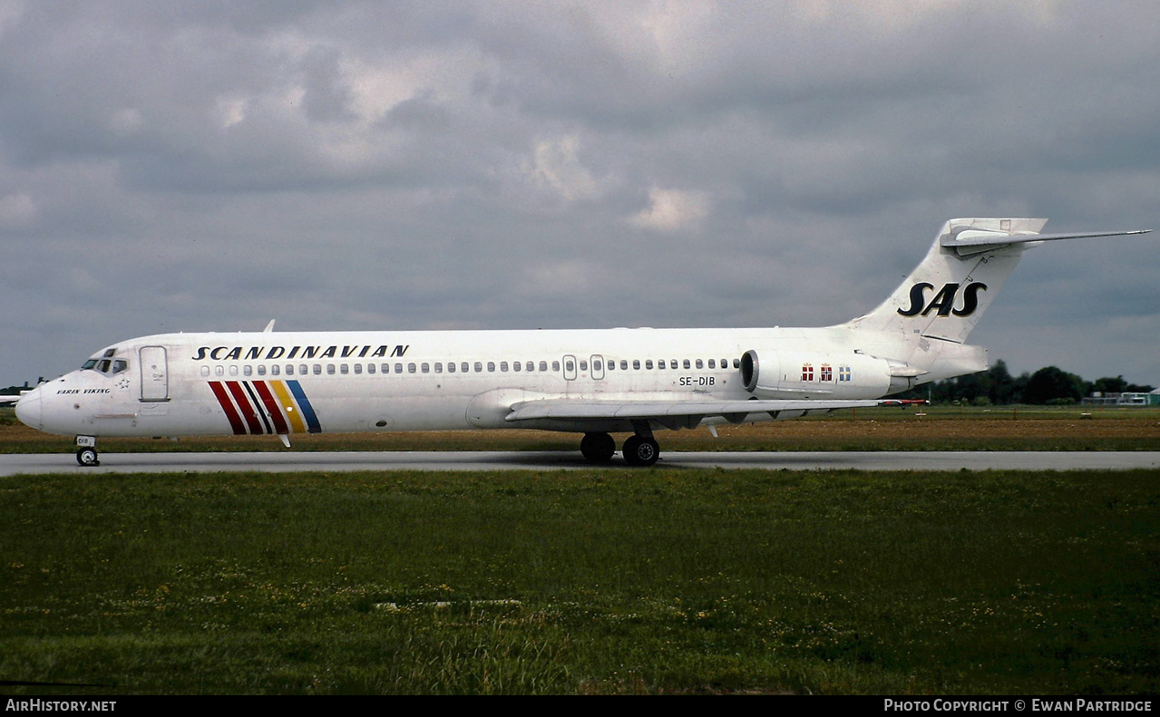 Aircraft Photo of SE-DIB | McDonnell Douglas MD-87 (DC-9-87) | Scandinavian Airlines - SAS | AirHistory.net #511073