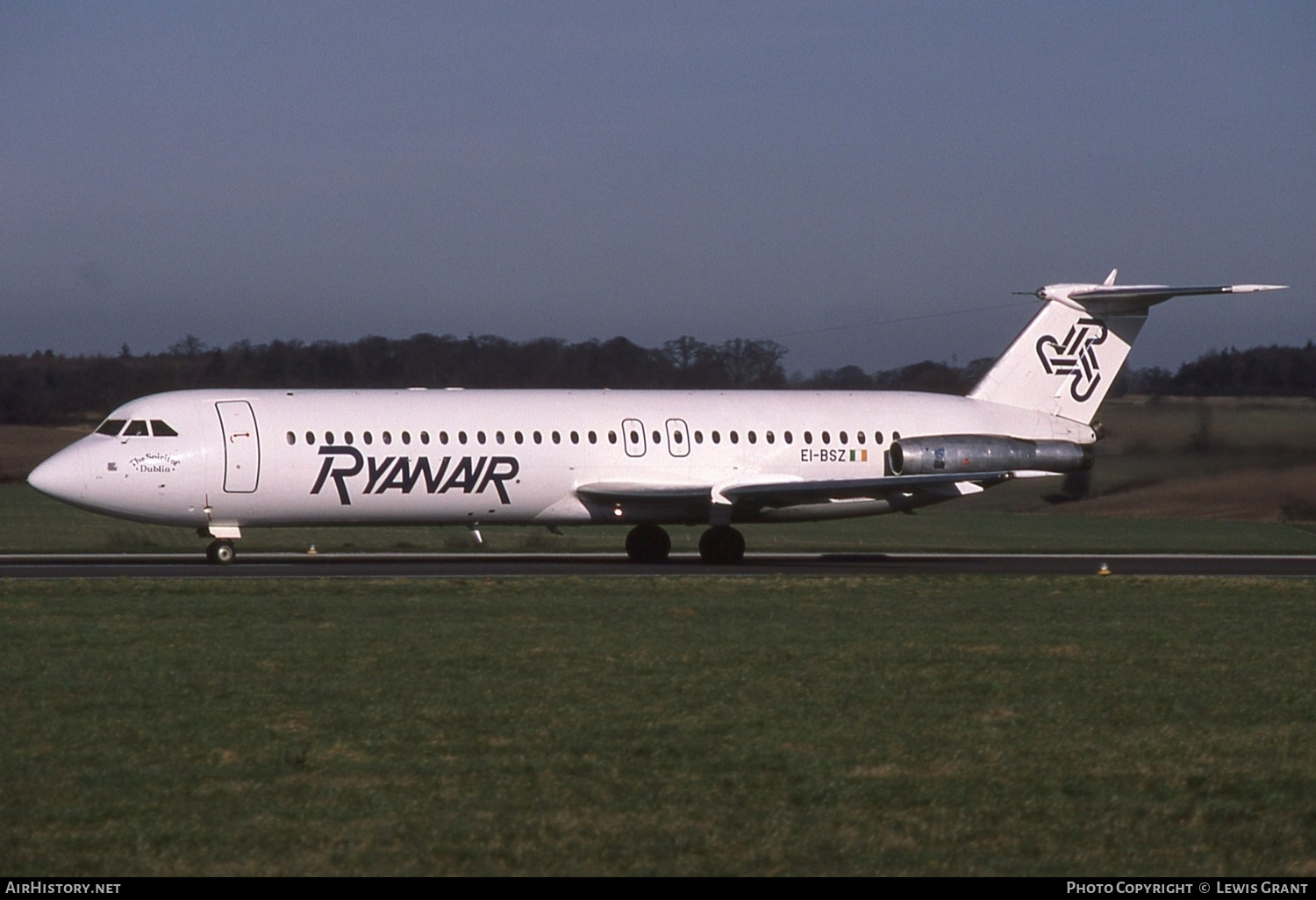 Aircraft Photo of EI-BSZ | British Aerospace BAC-111-525FT One-Eleven | Ryanair | AirHistory.net #511091