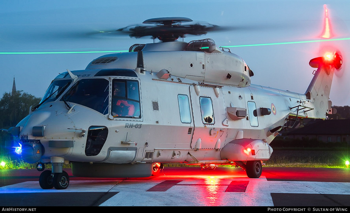 Aircraft Photo of RN-03 | NHI NH90 NFH | Belgium - Air Force | AirHistory.net #511122