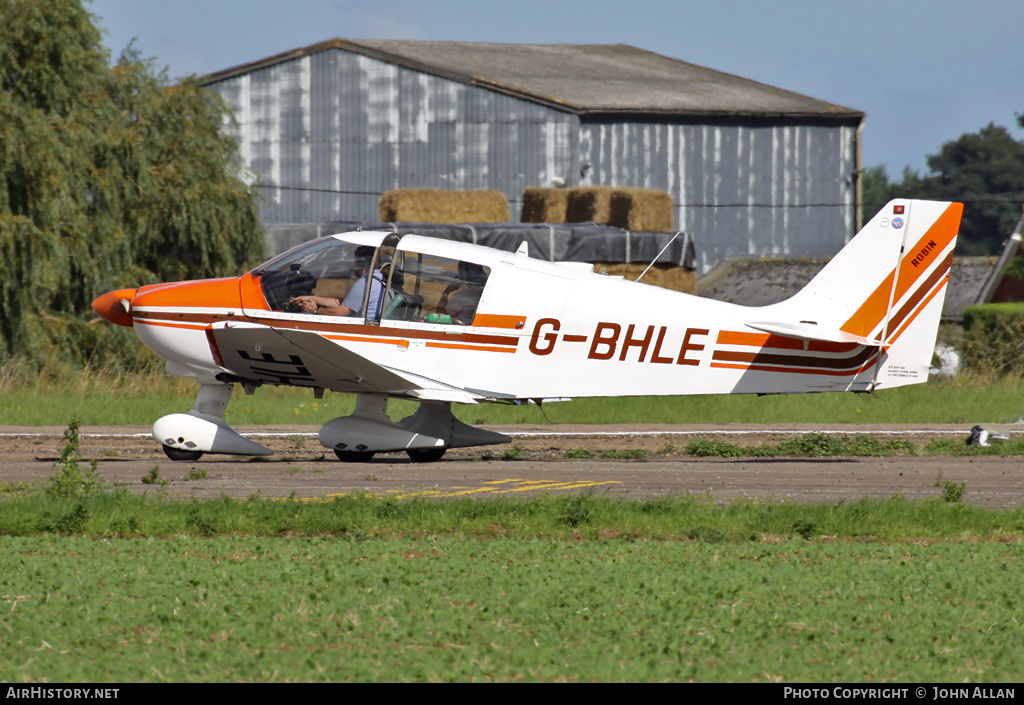 Aircraft Photo of G-BHLE | Robin DR-400-180 Regent | AirHistory.net #511124