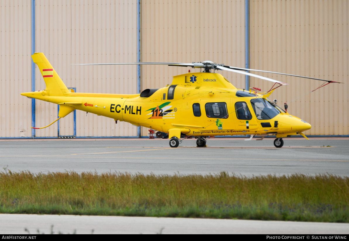 Aircraft Photo of EC-MLH | AgustaWestland AW-109E Power | Emergencias Sanitarias de Extremadura | AirHistory.net #511145