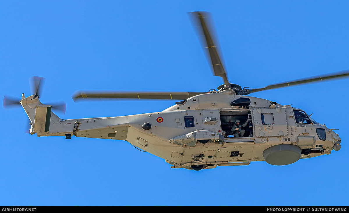 Aircraft Photo of RN-01 | NHI NH90 NFH | Belgium - Air Force | AirHistory.net #511146