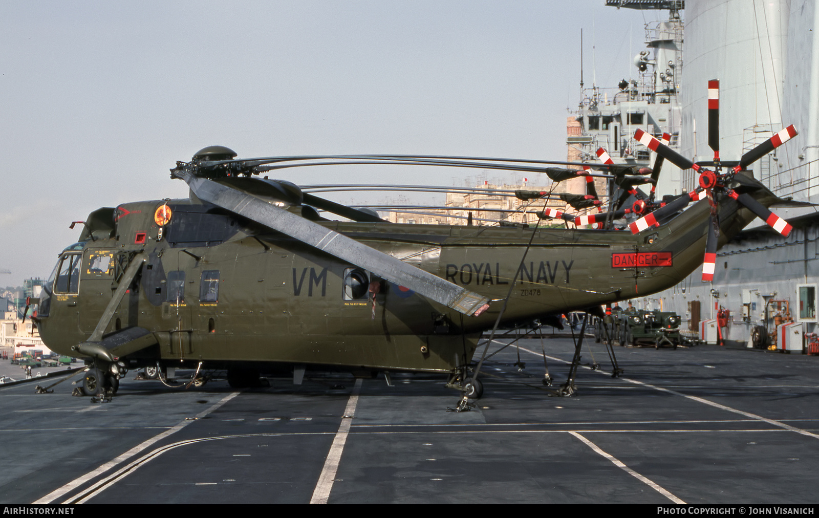 Aircraft Photo of ZD478 | Westland WS-61 Sea King HC4 | UK - Navy | AirHistory.net #511157