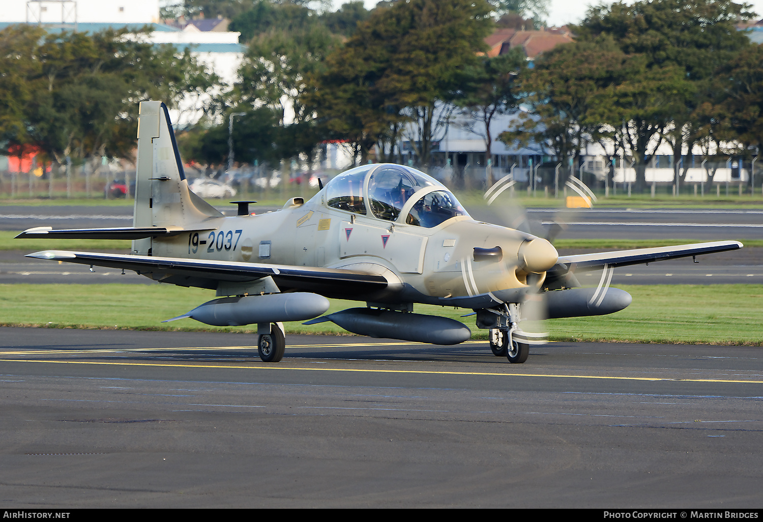 Aircraft Photo of 19-2037 | Embraer A-29B Super Tucano | USA - Air Force | AirHistory.net #511179