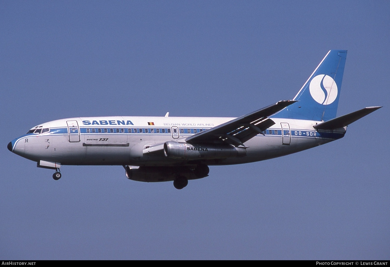 Aircraft Photo of OO-SDR | Boeing 737-229C/Adv | Sabena | AirHistory.net #511185