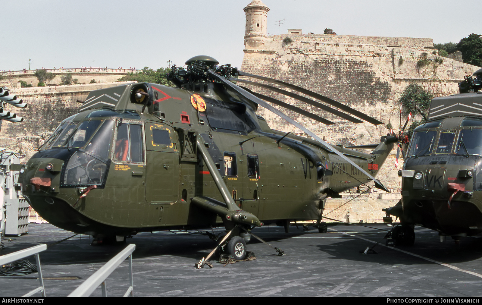 Aircraft Photo of ZD480 | Westland WS-61 Sea King HC4 | UK - Navy | AirHistory.net #511188