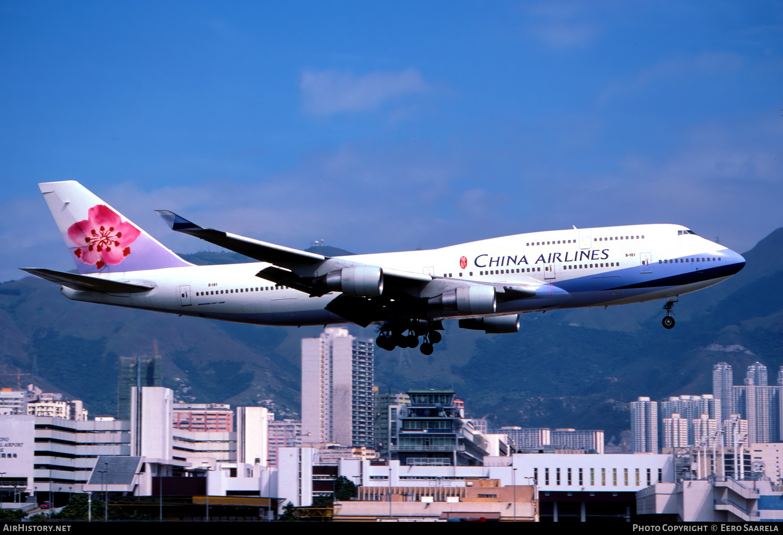 Aircraft Photo of B-161 | Boeing 747-409 | China Airlines | AirHistory.net #511190