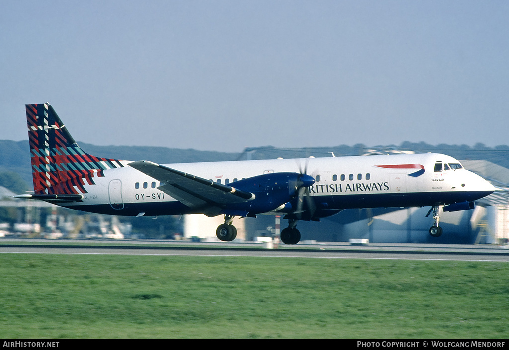 Aircraft Photo of OY-SVI | British Aerospace ATP | British Airways | AirHistory.net #511191