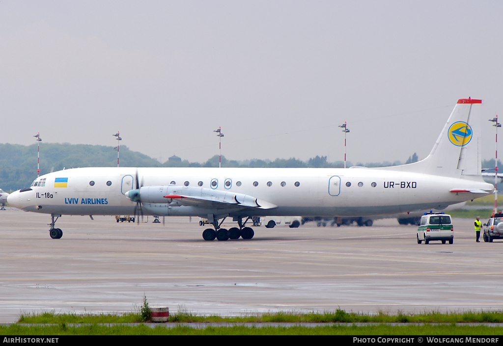 Aircraft Photo of UR-BXD | Ilyushin Il-18D | Lviv Airlines | AirHistory.net #511193