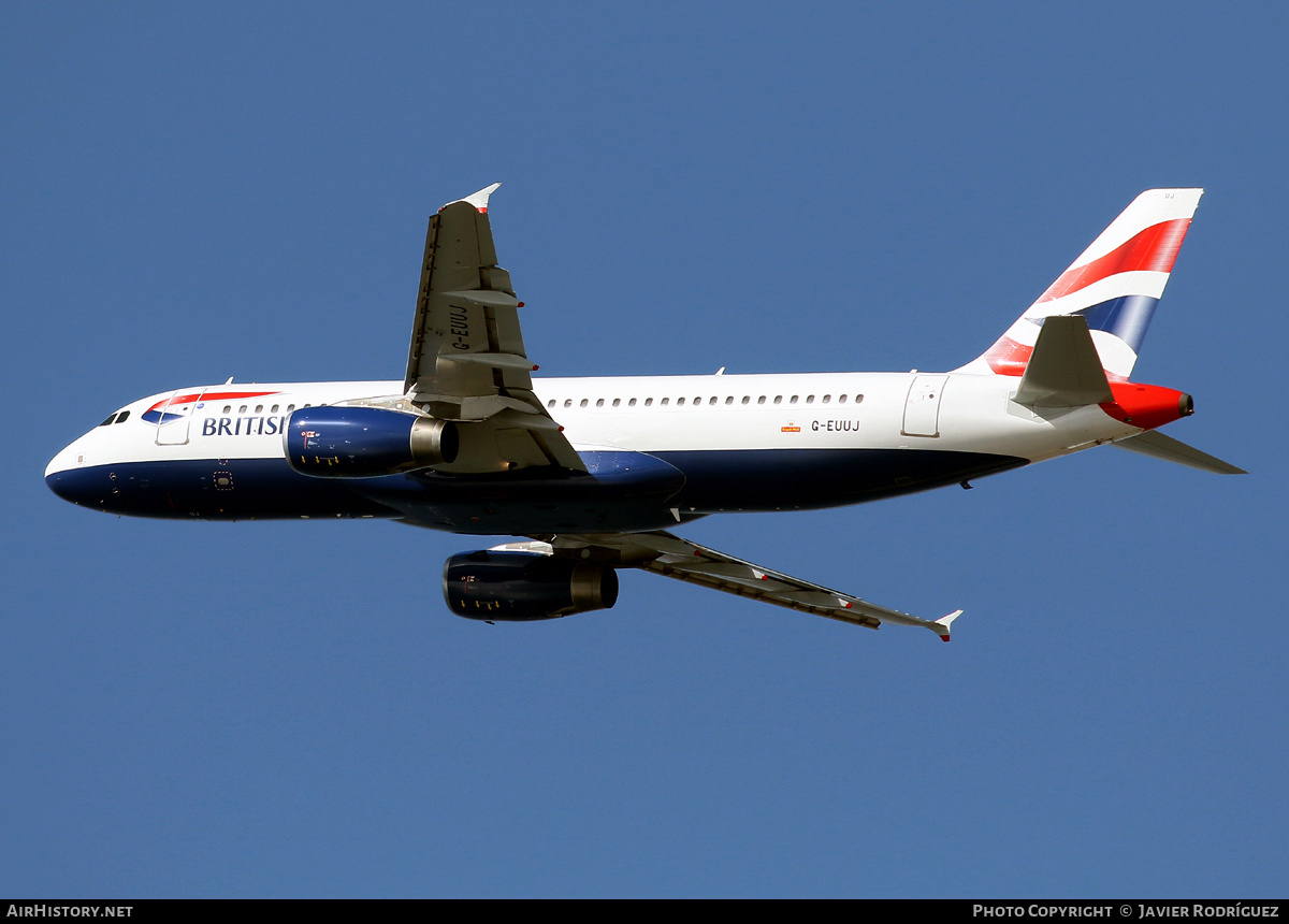 Aircraft Photo of G-EUUJ | Airbus A320-232 | British Airways | AirHistory.net #511200