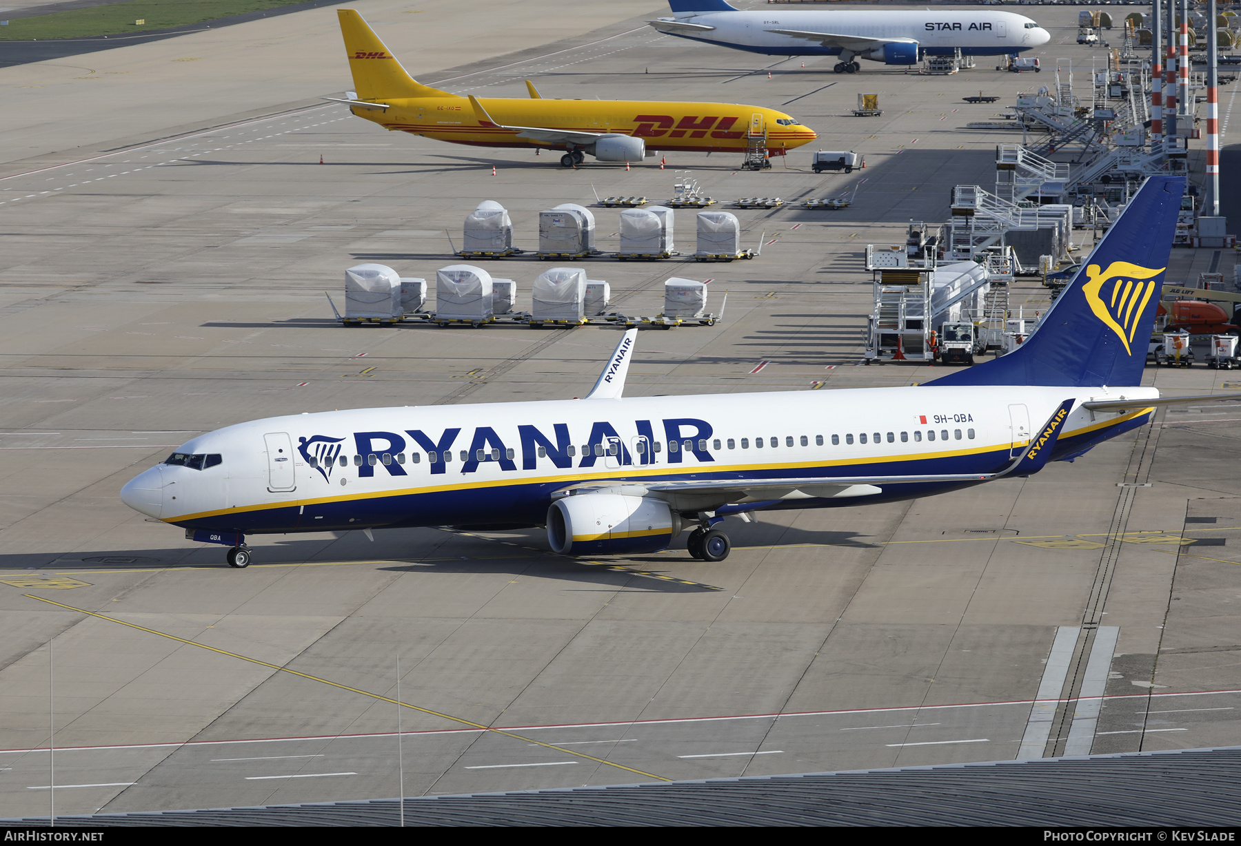 Aircraft Photo of 9H-QBA | Boeing 737-800 | Ryanair | AirHistory.net #511202
