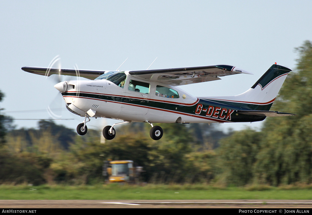 Aircraft Photo of G-DECK | Cessna T210N Turbo Centurion II | AirHistory.net #511207