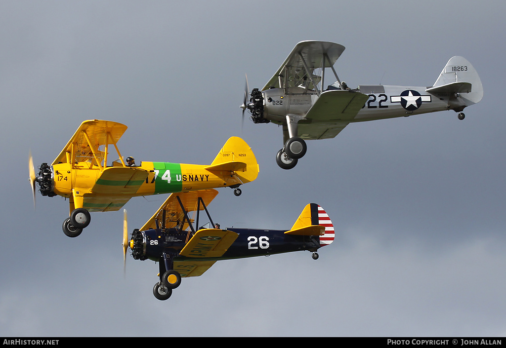 Aircraft Photo of N38940 / 18263 | Boeing PT-17 Kaydet (A75N1) | USA - Air Force | AirHistory.net #511209