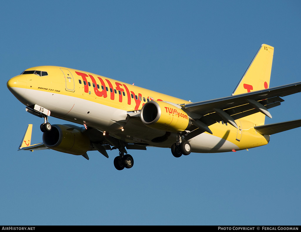 Aircraft Photo of D-AHXG | Boeing 737-7K5 | TUIfly | AirHistory.net #511215