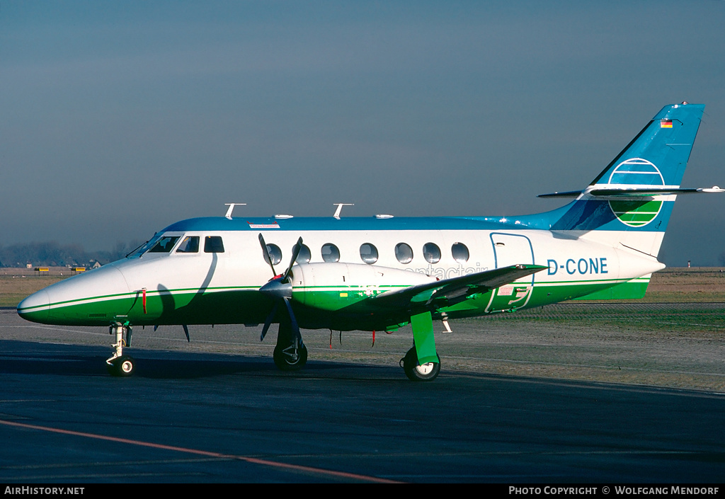 Aircraft Photo of D-CONE | British Aerospace BAe-3103 Jetstream 31 | Contactair Flugdienst | AirHistory.net #511234