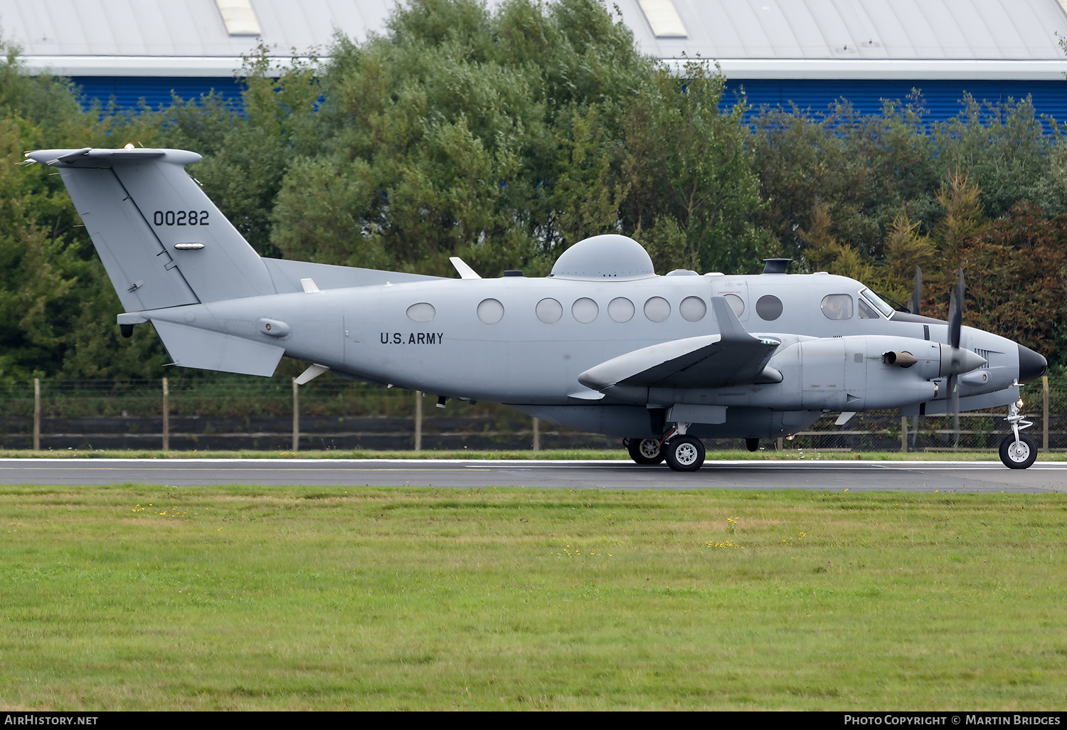 Aircraft Photo of 11-0282 / 00282 | Raytheon MC-12S Huron (350ER) | USA - Army | AirHistory.net #511236