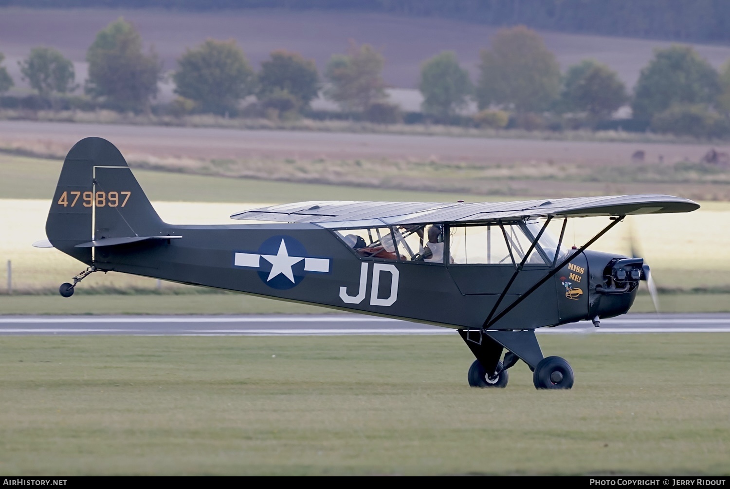 Aircraft Photo of G-BOXJ / 479897 | Piper L-4H Grasshopper (J-3C) | USA - Air Force | AirHistory.net #511249