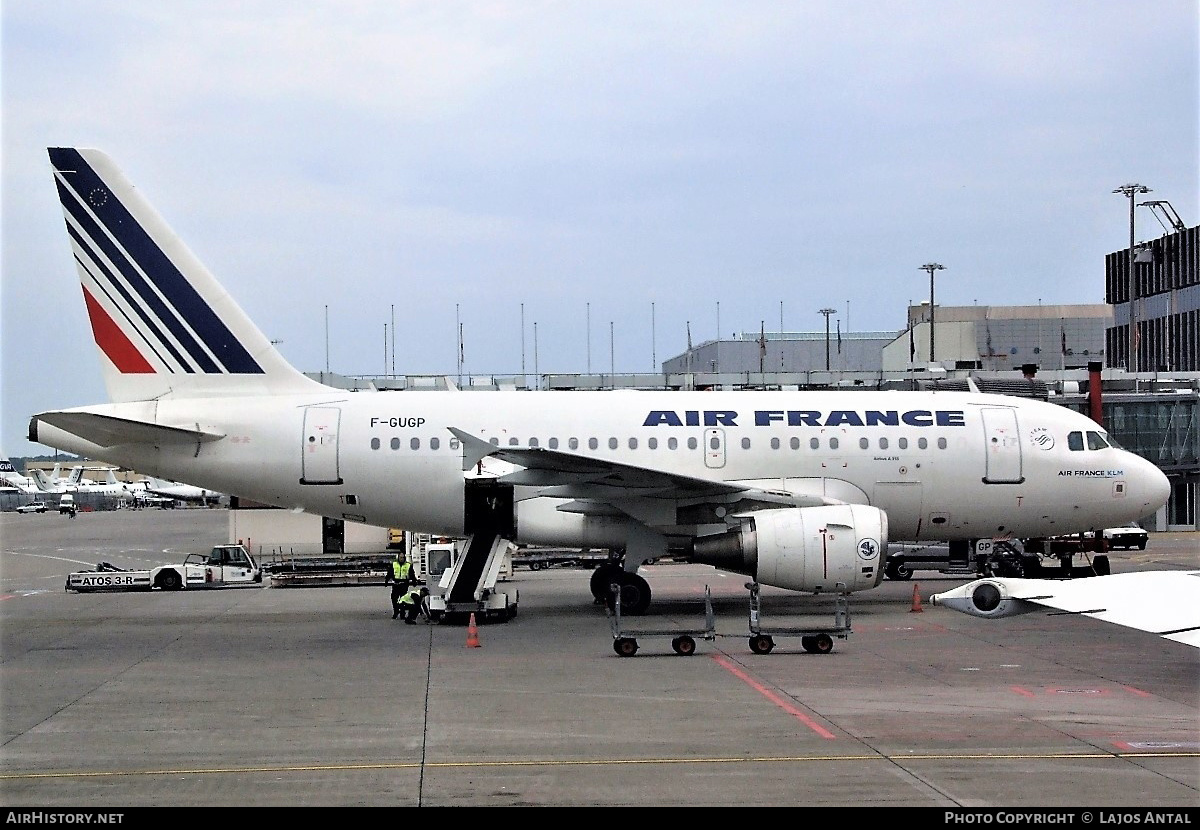 Aircraft Photo of F-GUGP | Airbus A318-111 | Air France | AirHistory.net #511261