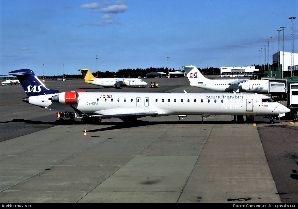 Aircraft Photo of OY-KFA | Bombardier CRJ-900ER NG (CL-600-2D24) | Scandinavian Airlines - SAS | AirHistory.net #511262