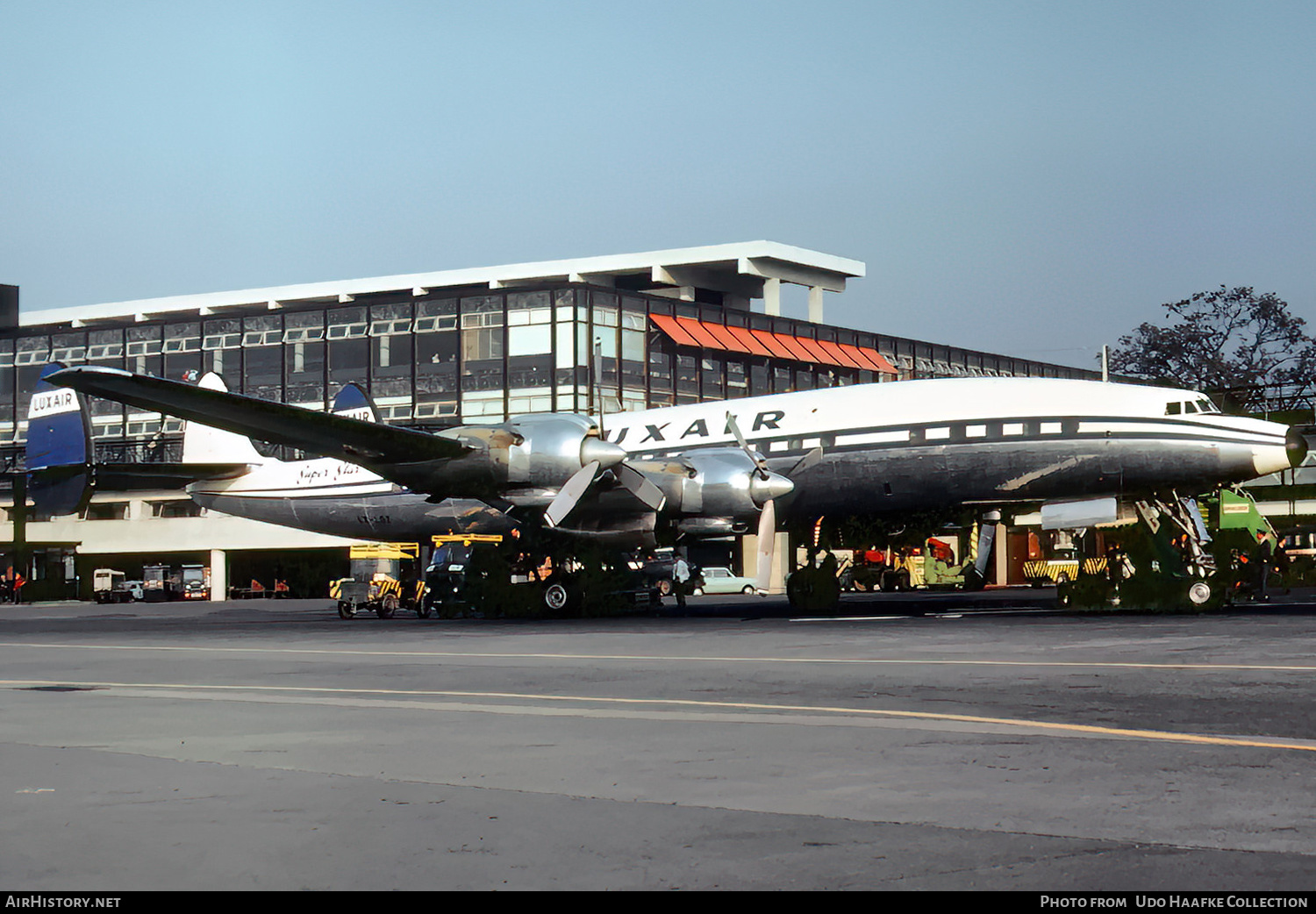 Aircraft Photo of LX-LGZ | Lockheed L-1649A Starliner | Luxair | AirHistory.net #511280