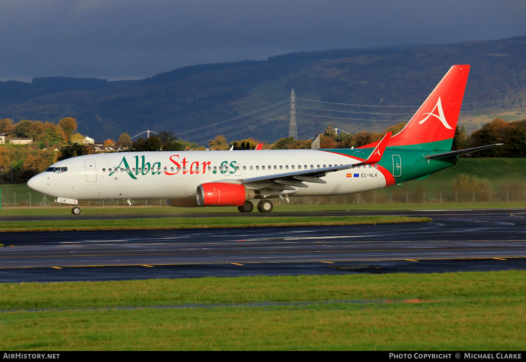 Aircraft Photo of EC-NLK | Boeing 737-81M | AlbaStar | AirHistory.net #511281