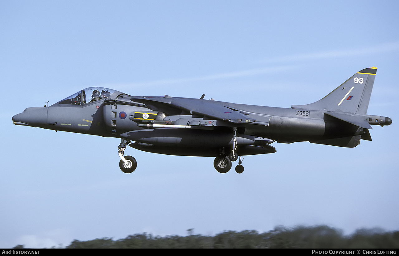 Aircraft Photo of ZG861 | British Aerospace Harrier GR7 | UK - Air Force | AirHistory.net #511289