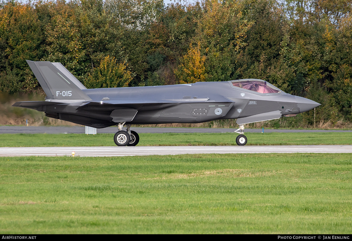 Aircraft Photo of F-015 | Lockheed Martin F-35A Lightning II | Netherlands - Air Force | AirHistory.net #511301