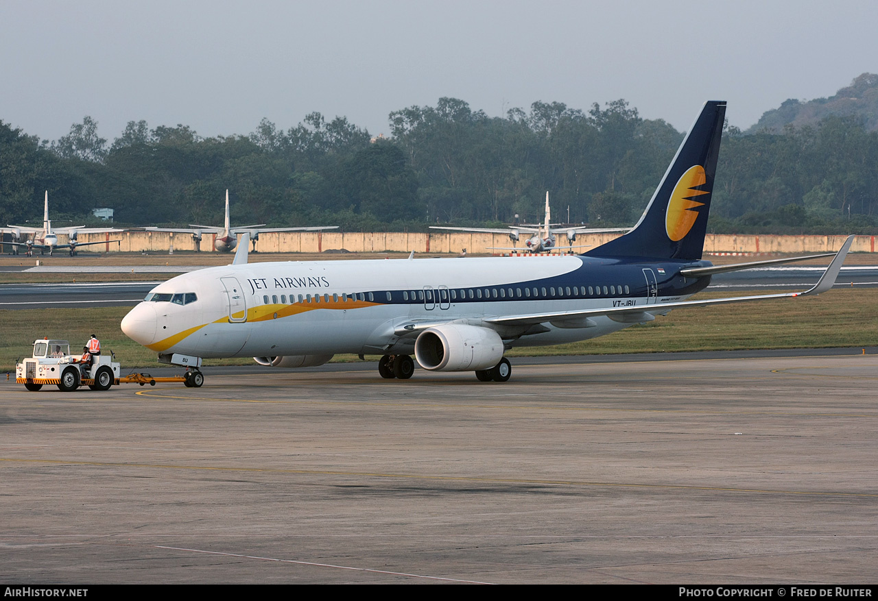 Aircraft Photo of VT-JBU | Boeing 737-86N | Jet Airways | AirHistory.net #511312