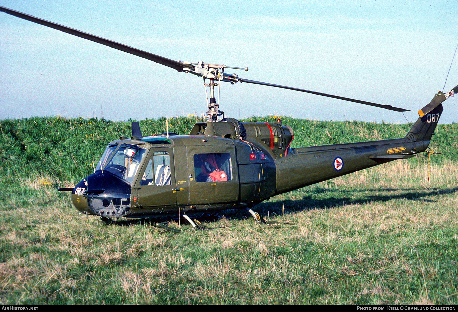 Aircraft Photo of 087 | Bell UH-1B Iroquois | Norway - Air Force | AirHistory.net #511320