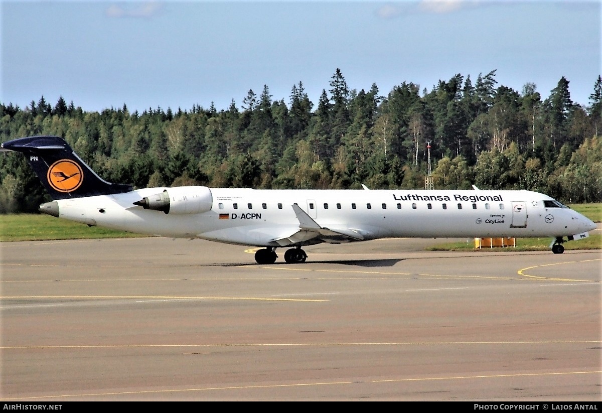 Aircraft Photo of D-ACPN | Bombardier CRJ-701ER (CL-600-2C10) | Lufthansa Regional | AirHistory.net #511347