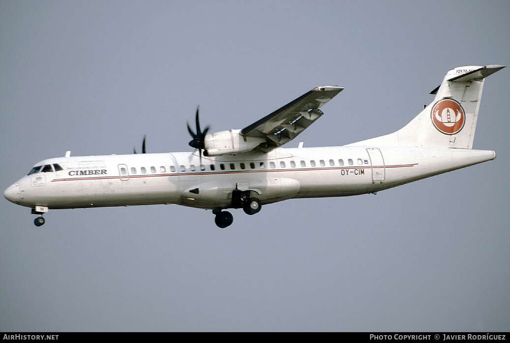 Aircraft Photo of OY-CIM | ATR ATR-72-500 (ATR-72-212A) | Cimber Air | AirHistory.net #511363