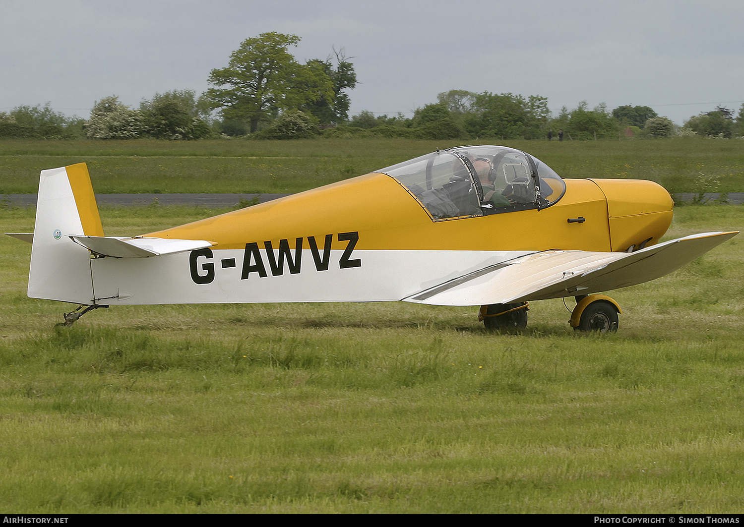Aircraft Photo of G-AWVZ | Jodel D-112 | AirHistory.net #511380