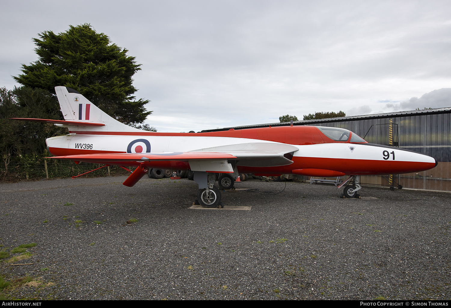 Aircraft Photo of WV396 | Hawker Hunter T8C | UK - Air Force | AirHistory.net #511382