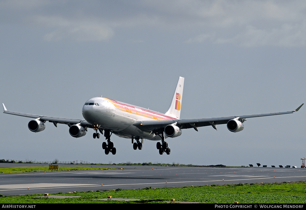 Aircraft Photo of EC-GHX | Airbus A340-313 | Iberia | AirHistory.net #511389
