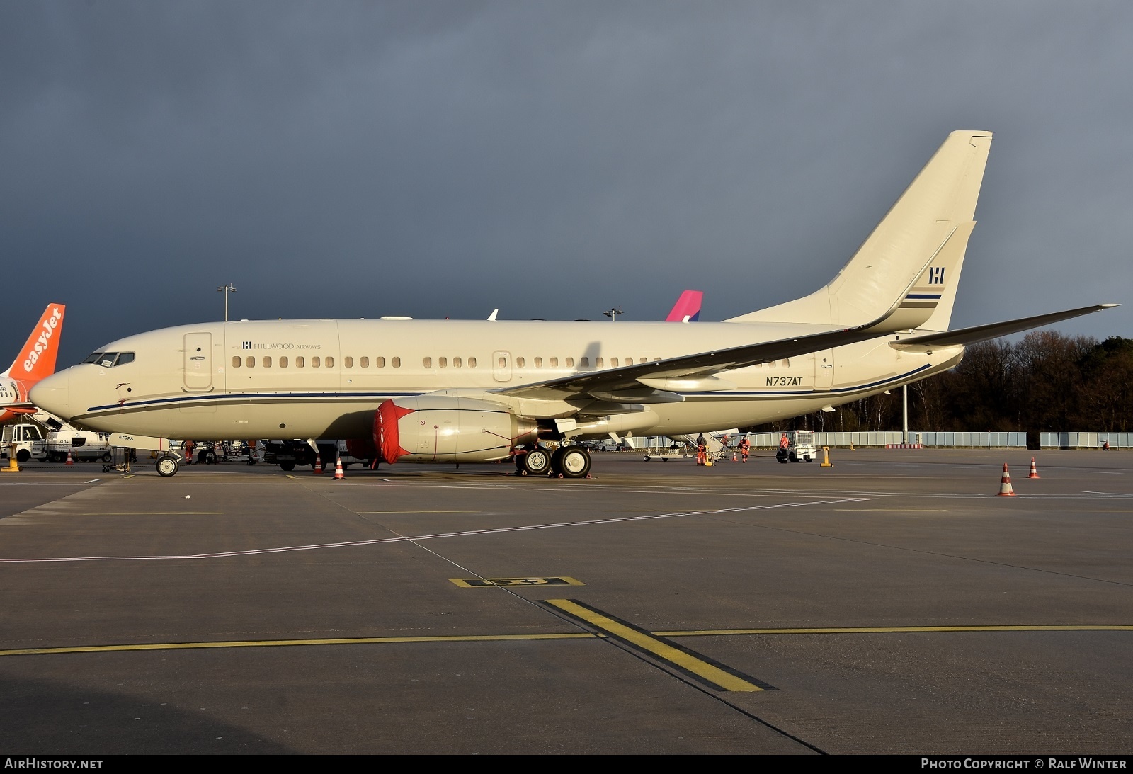 Aircraft Photo of N737AT | Boeing 737-7HJ BBJ | Hillwood Airways | AirHistory.net #511391