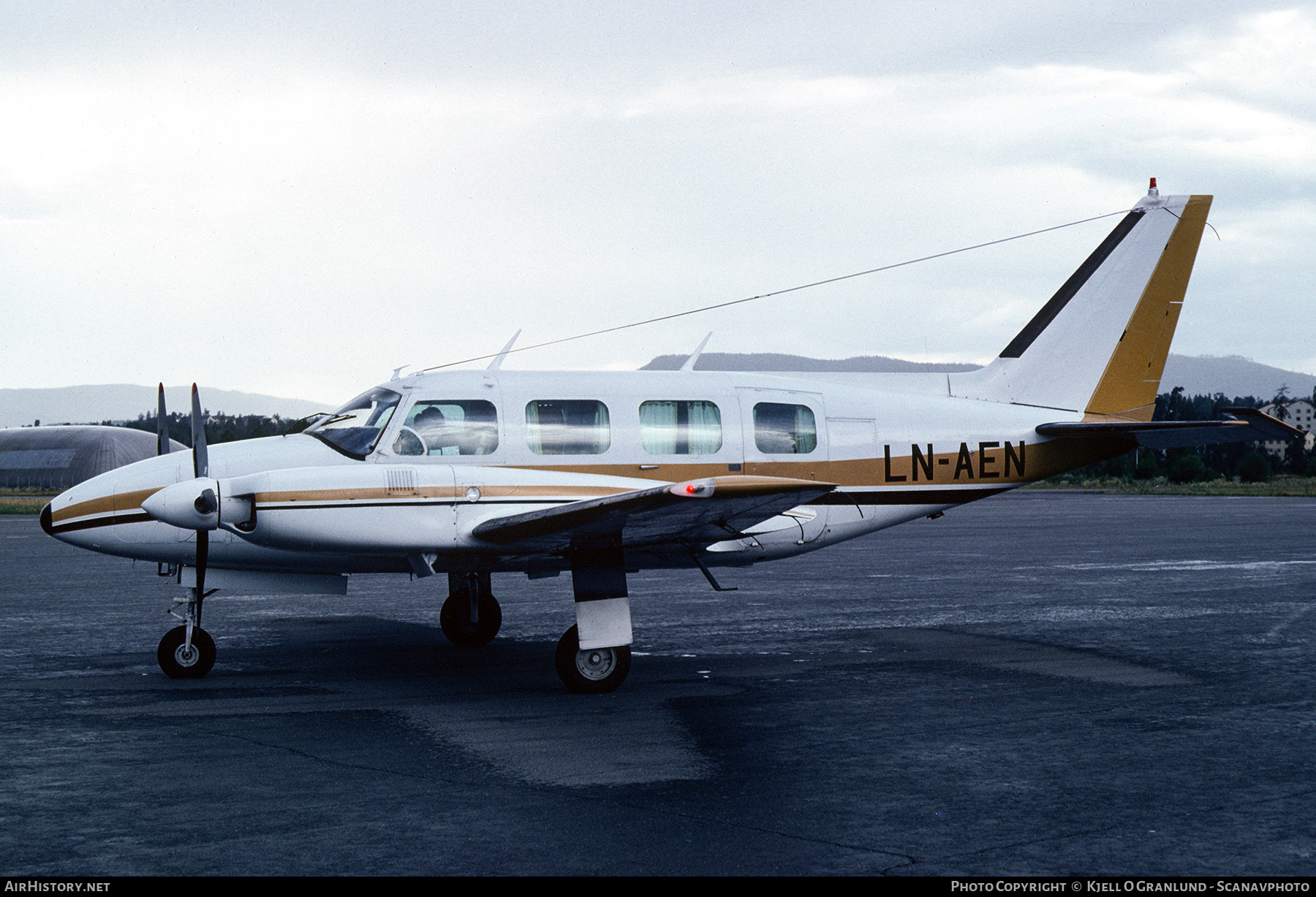 Aircraft Photo of LN-AEN | Piper PA-31-310 Navajo B | AirHistory.net #511403