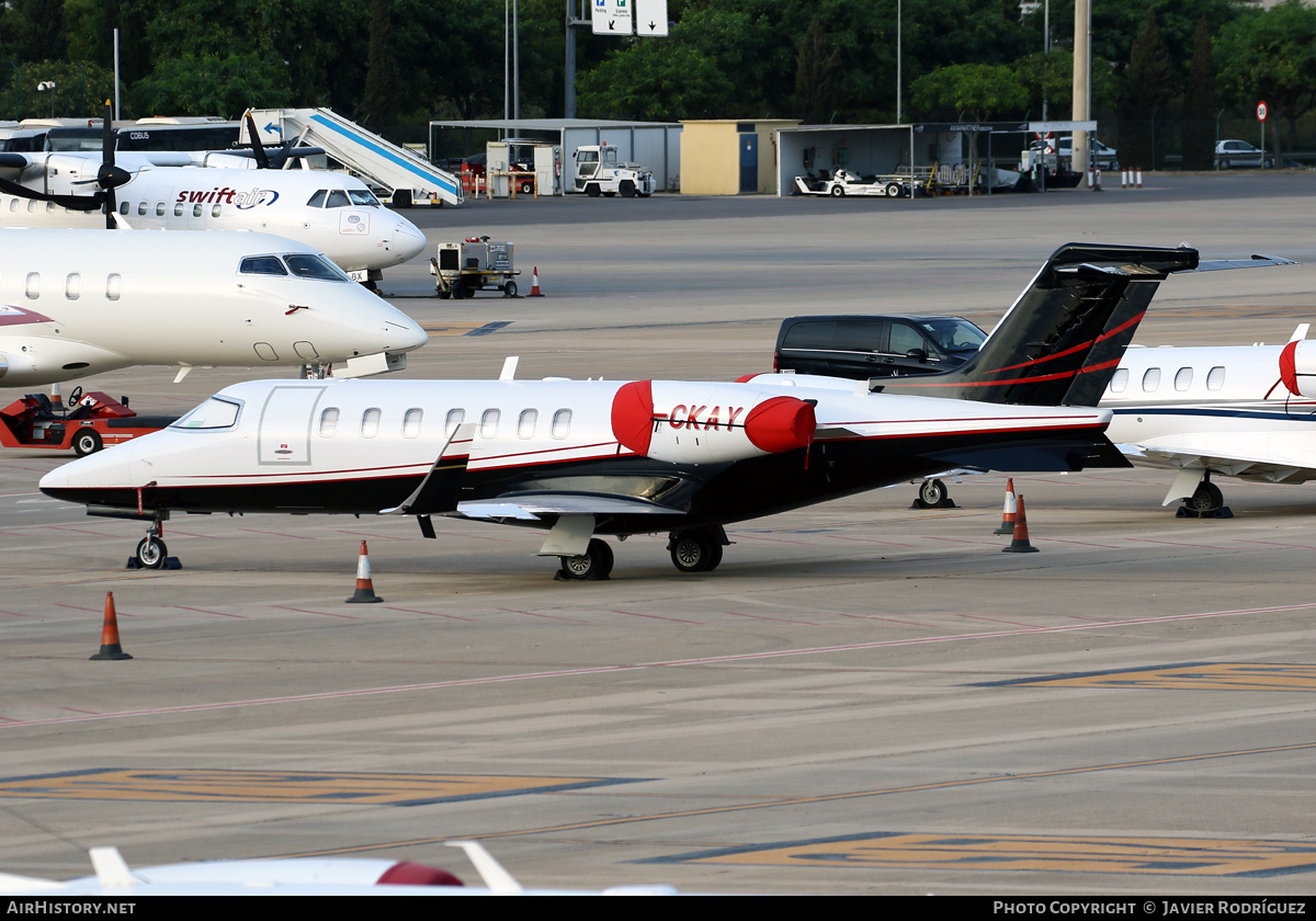 Aircraft Photo of M-CKAY | Learjet 45 | AirHistory.net #511415