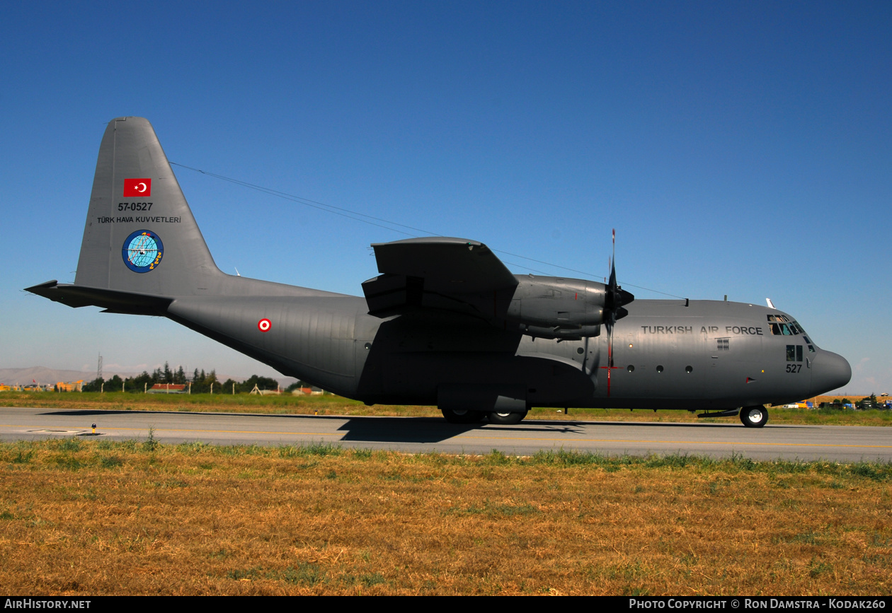 Aircraft Photo of 57-0527 | Lockheed C-130B Hercules (L-282) | Turkey - Air Force | AirHistory.net #511416