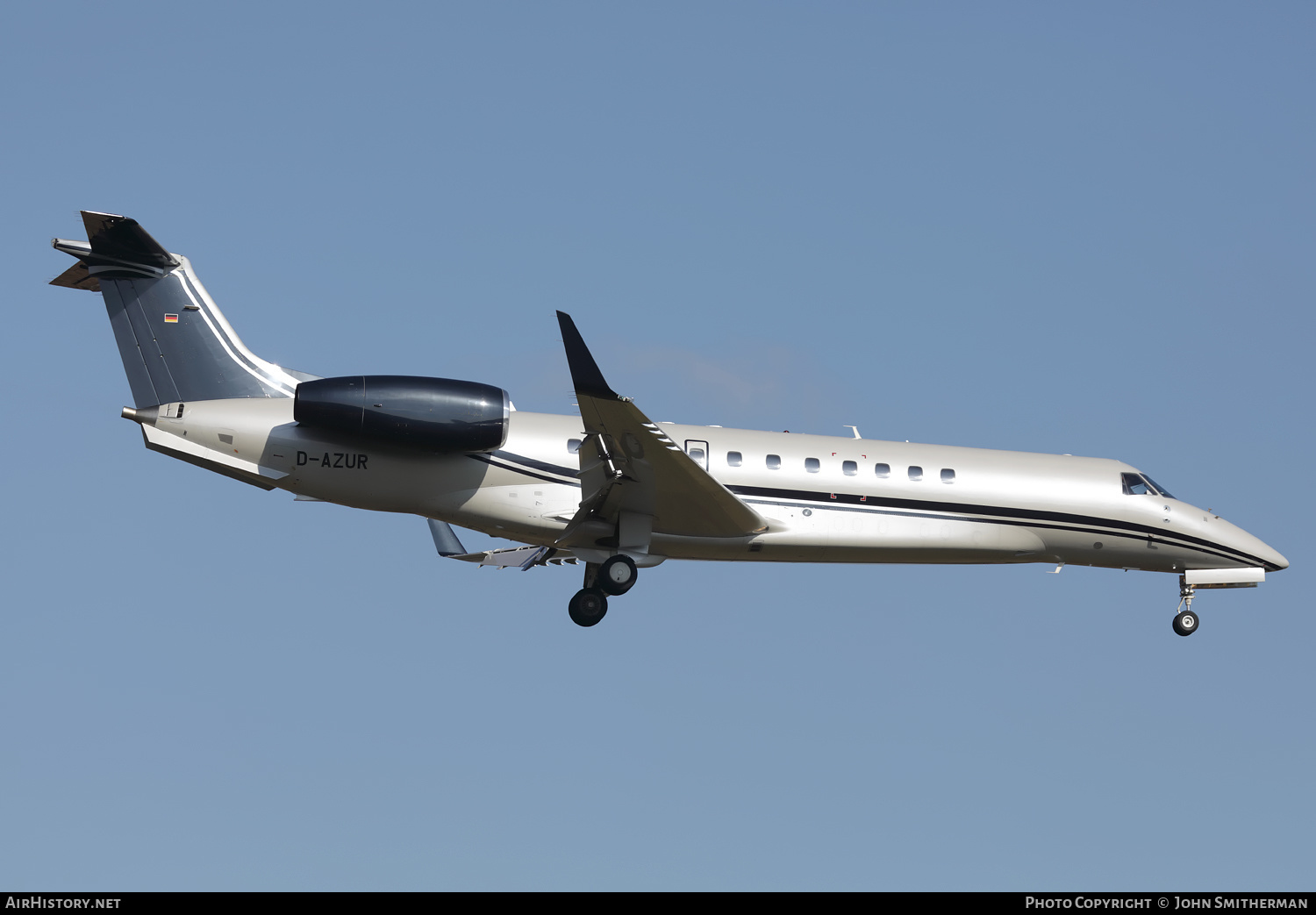 Aircraft Photo of D-AZUR | Embraer Legacy 650 (EMB-135BJ) | AirHistory.net #511418