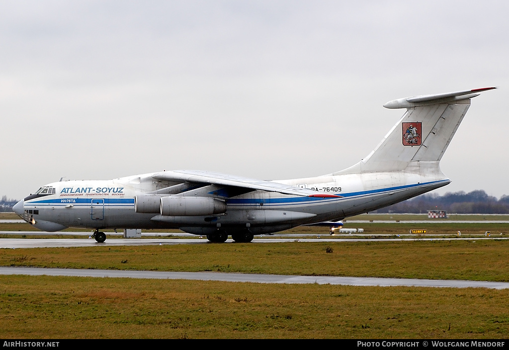Aircraft Photo of RA-76409 | Ilyushin Il-76TD | Atlant-Soyuz Airlines | AirHistory.net #511420