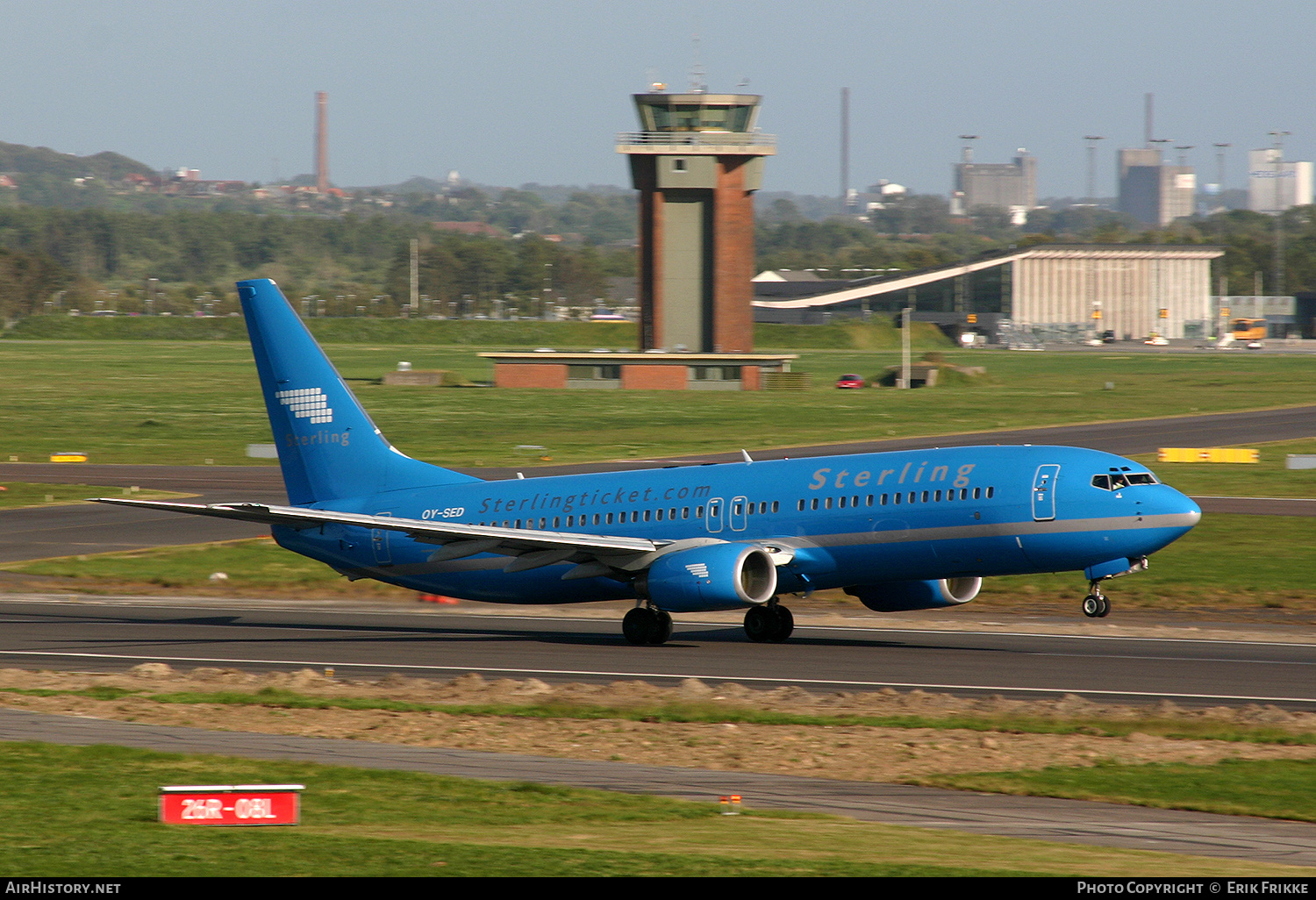 Aircraft Photo of OY-SED | Boeing 737-8Q8 | Sterling European Airlines | AirHistory.net #511421