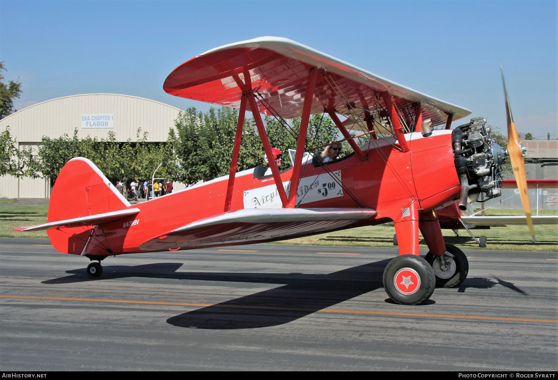 Aircraft Photo of N4798V | Boeing E75 Kaydet | AirHistory.net #511425