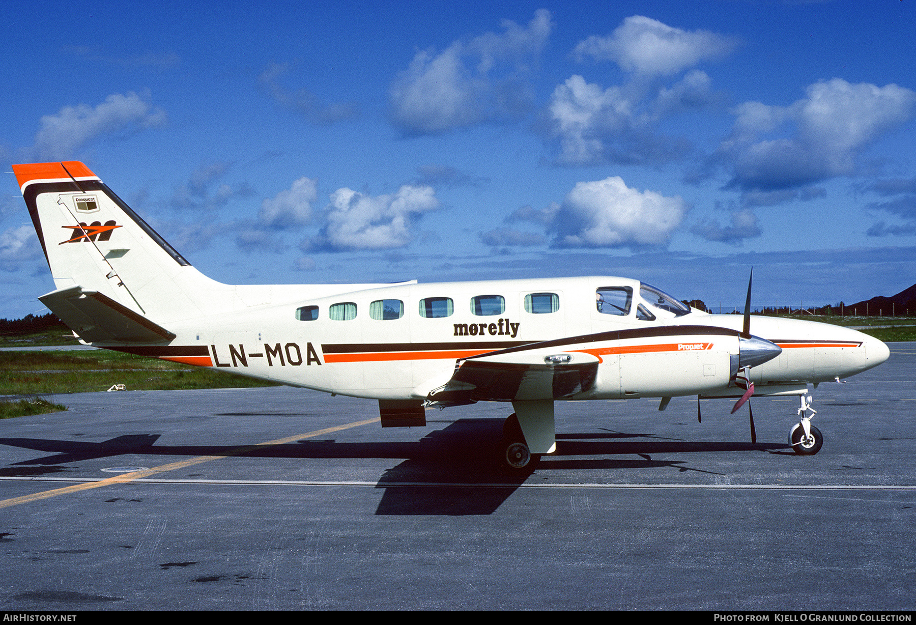Aircraft Photo of LN-MOA | Cessna 441 Conquest | Mørefly | AirHistory.net #511426