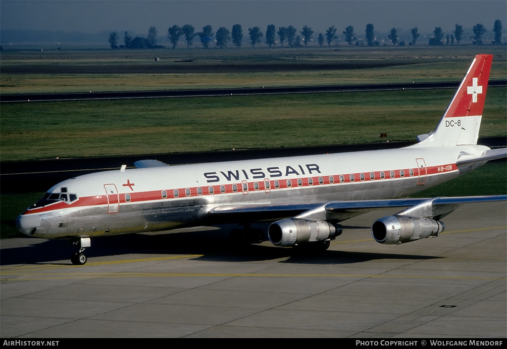Aircraft Photo of HB-IDB | Douglas DC-8-53 | Swissair | AirHistory.net #511427