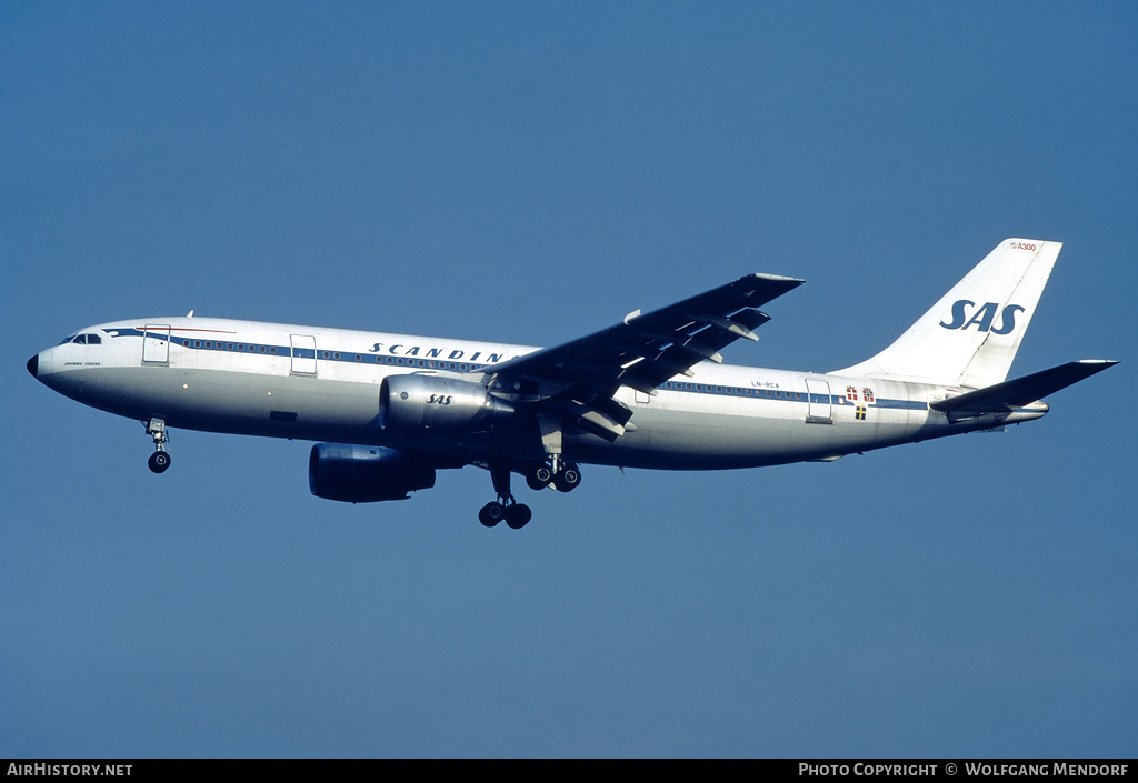 Aircraft Photo of LN-RCA | Airbus A300B2-320 | Scandinavian Airlines - SAS | AirHistory.net #511429