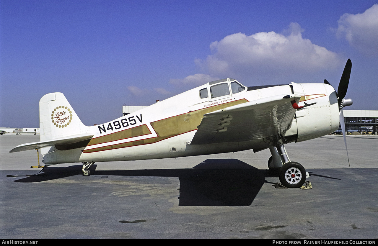 Aircraft Photo of N4965V | Grumman F6F-3 Hellcat | AirHistory.net #511440