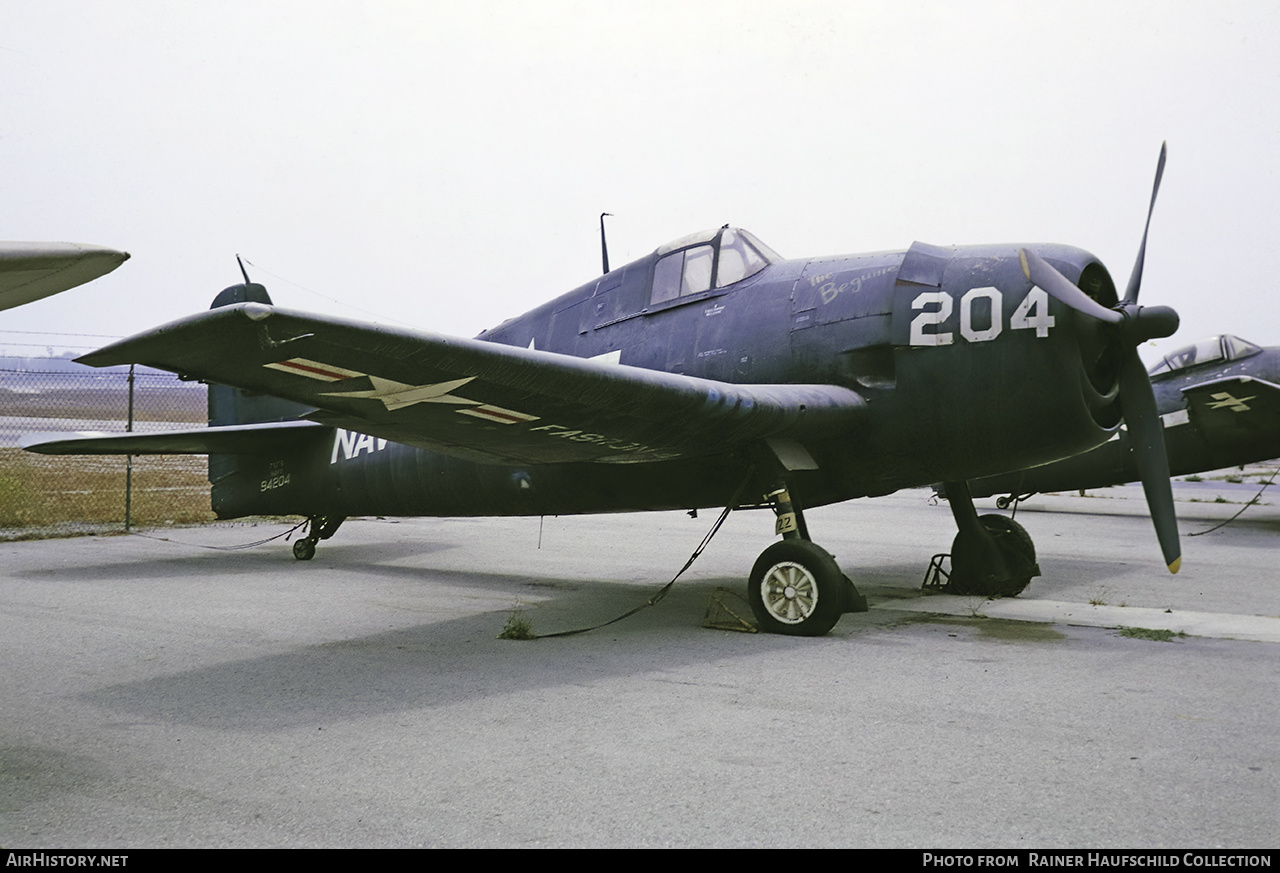 Aircraft Photo of 94204 | Grumman F6F-5 Hellcat | USA - Navy | AirHistory.net #511441