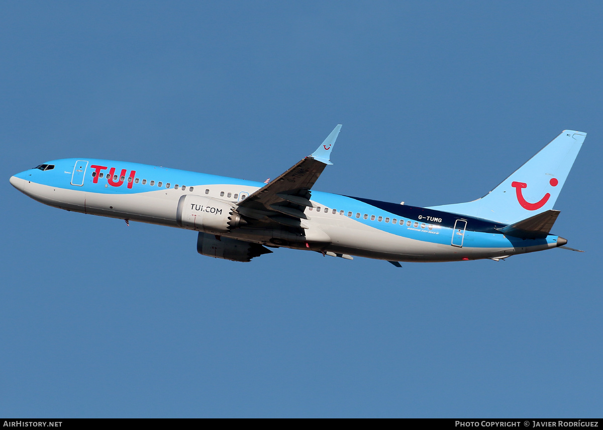 Aircraft Photo of G-TUMG | Boeing 737-8 Max 8 | TUI | AirHistory.net #511462