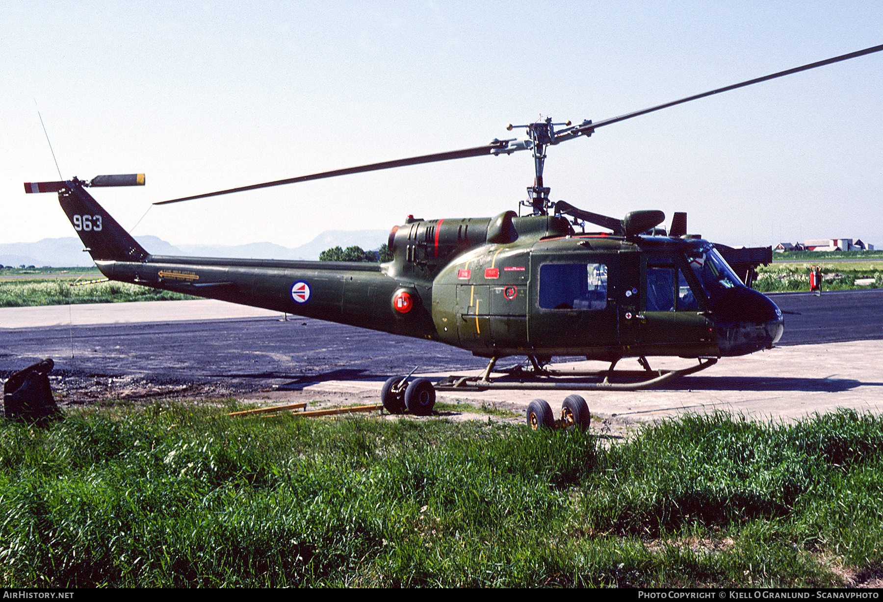 Aircraft Photo of 963 | Bell UH-1B Iroquois | Norway - Air Force | AirHistory.net #511464